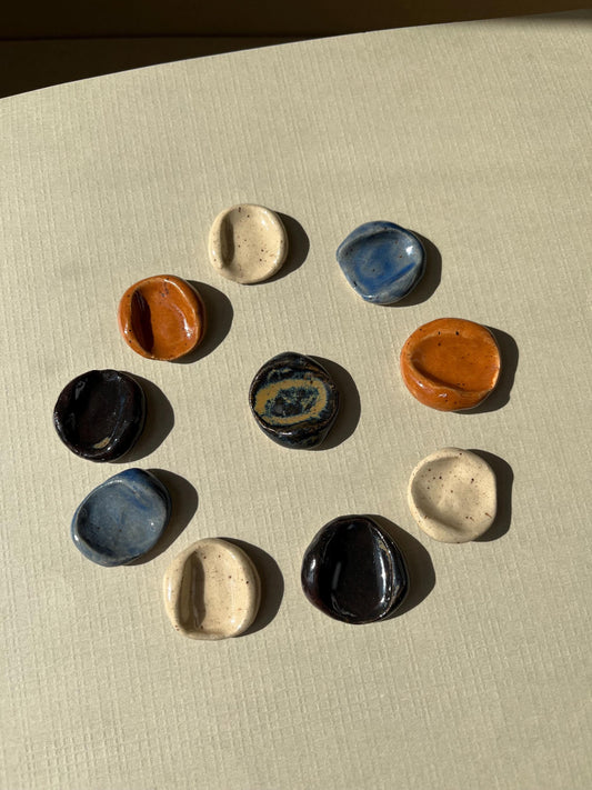 Handmade Ceramic Worry Stones