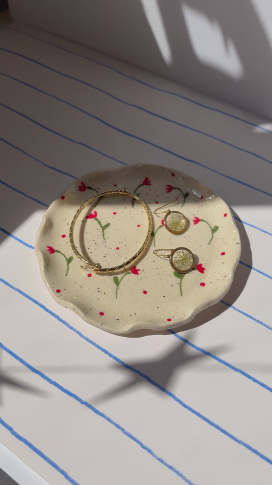 Tulips Jewelry Dish
